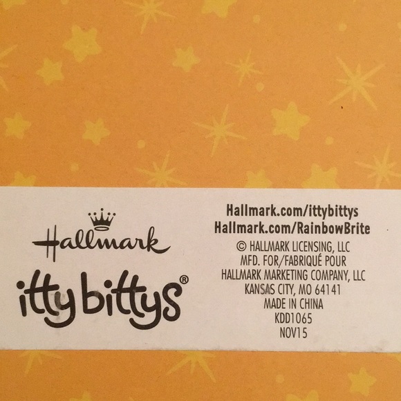 FINAL PRICE Rainbow Brite itty bittys by Hallmark - Picture 7 of 11